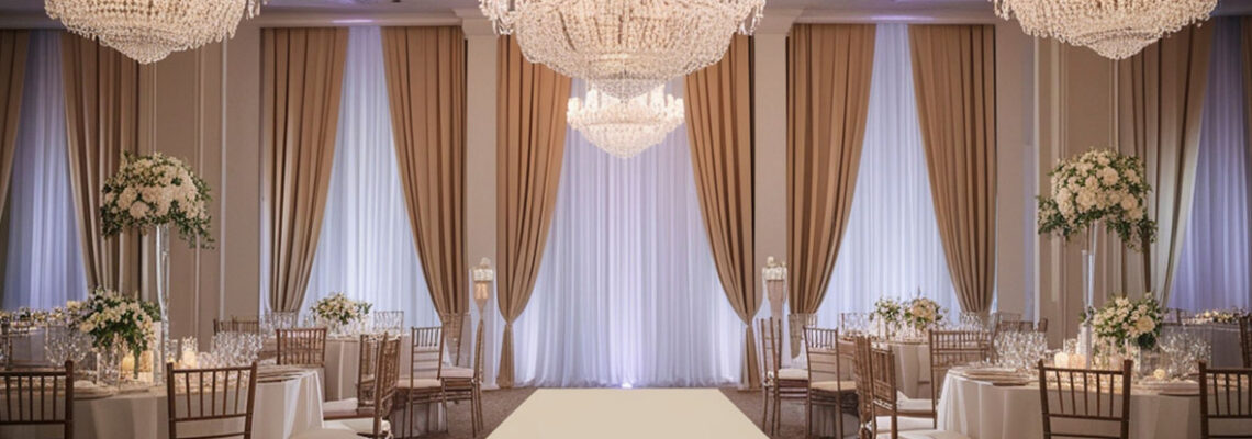 salle de mariage de luxe